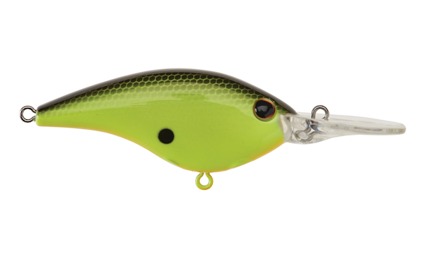 Berkley Frittside size 5 Biggun 3/7 OZ. 2.8 Inches 2-5ft. Swimming Depth Black Chartreuse