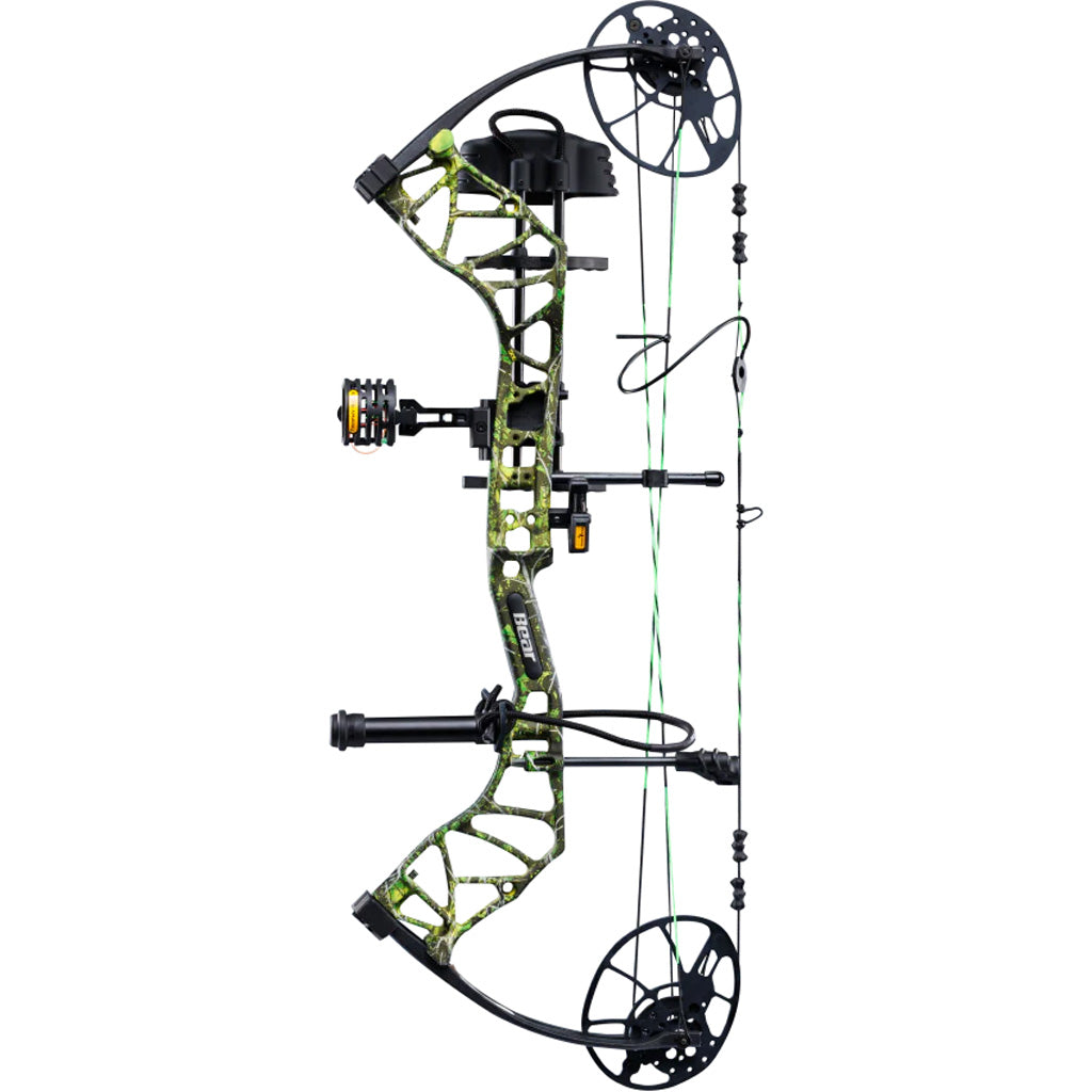 Bear Legit Maxx Rth Bow Package Toxic/black 10-70 Lbs. Lh