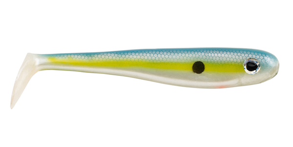 Pwrbait Hollow Belly 4"" Sxy Shd 4pk