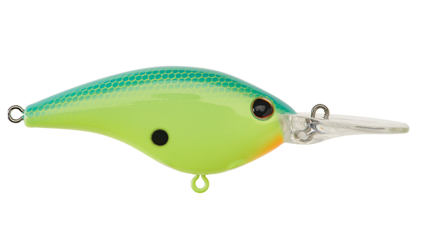 Berkley David Frittside Bass Crankbait 2.25 In. 1/3oz 2 to 5 Ft. Blue Chartreuse