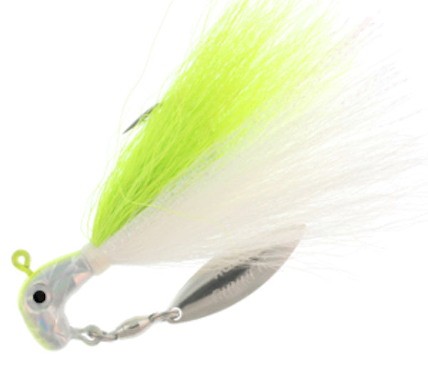 Bm Bucktail Pro Lem Shad/chr/w3/8