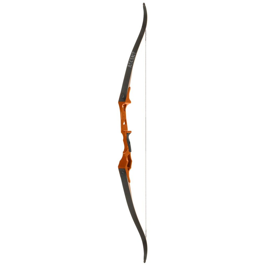 October Mountain Ascent Recurve Bow Orange 58 In. 20 Lbs. Rh