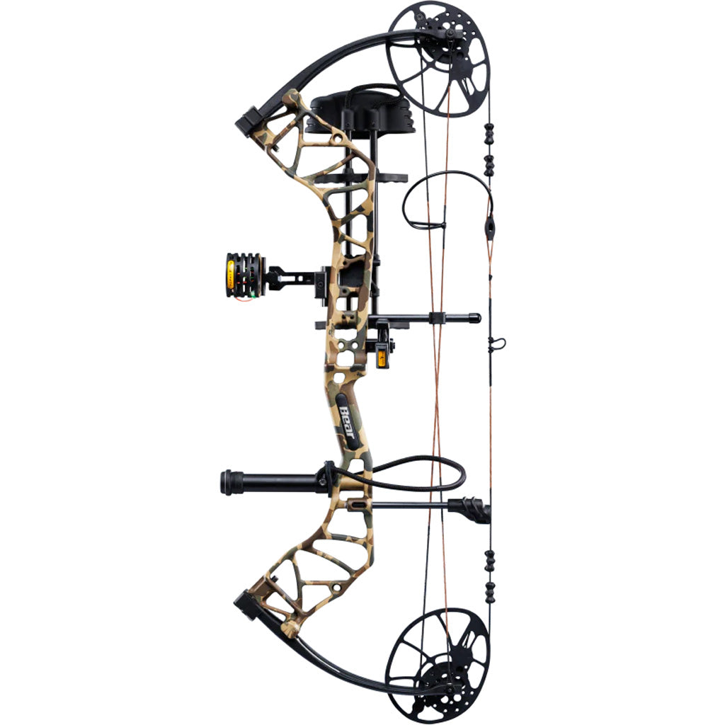 Bear Legit Maxx Rth Bow Package Fred Bear Camo/black 10-70 Lbs. Rh