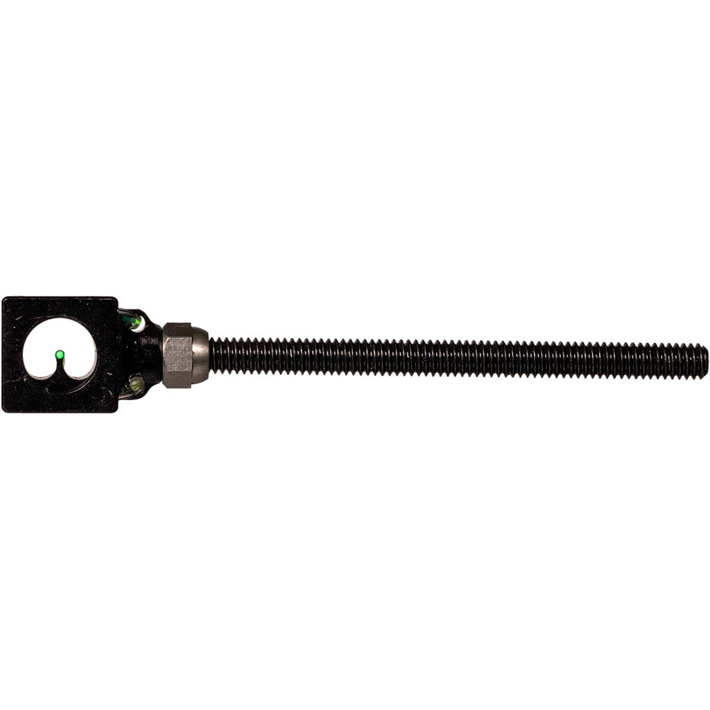 Axcel Curve Cube Scope 8mm Inside Dia. 8-32 Rod .019 Pin Rh Green Fiber