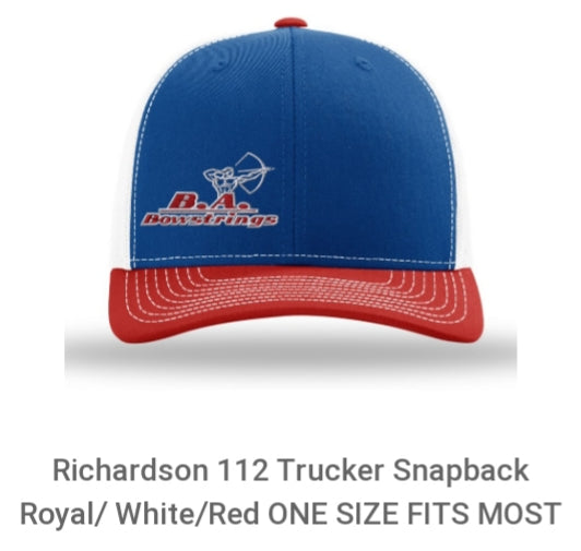 B. A. Bowstrings Richardson 112 Trucker Snapback