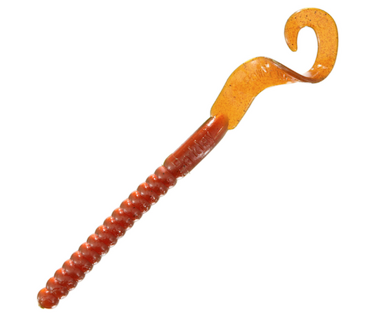 Pwrbait Worms 7"" Motor Oil 13pk