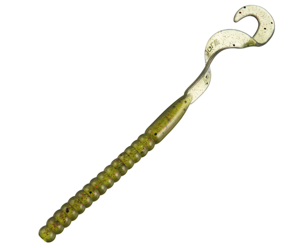 Pwrbait Worms 7"" Wtmln Red Flk 13pk