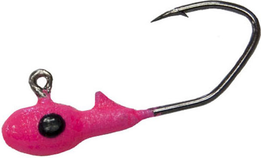 Crappiepro 1/32 Sickle Jig 10pk Pnk