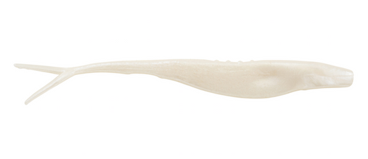 Pwrbait Jerk Shad 5"" Wht Prl 10pk