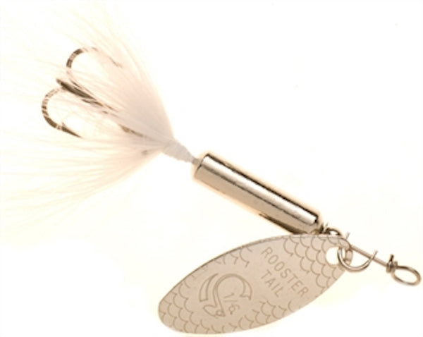 Yak Rooster Tail 1/8 Chrome/wht