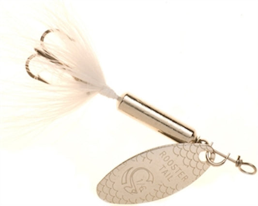 Yak Rooster Tail 1/8 Chrome/wht