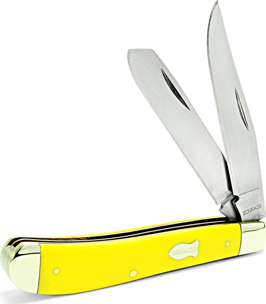 Schr Trapper 2bld 37/8"" Yelhdl