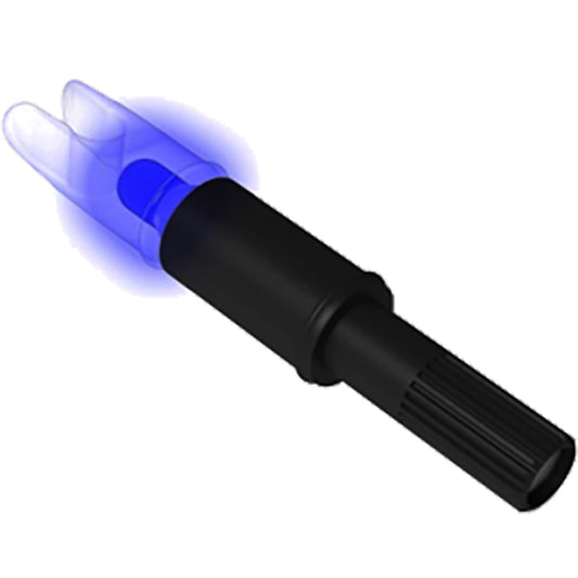 Nap Thunderglo Lighted Nocks Blue Universal Fit 6 Pk.