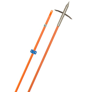 Fin Finder Raider Pro Bowfishing Arrow Orange W-the Kraken Point
