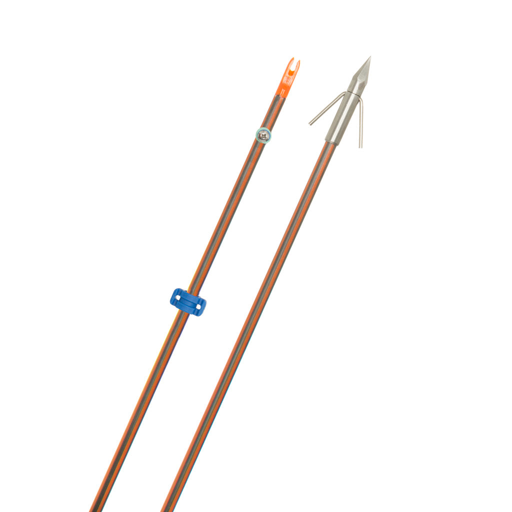 Fin Finder Hydro Carbon Il Bowfishing Arrow W-big Head Point