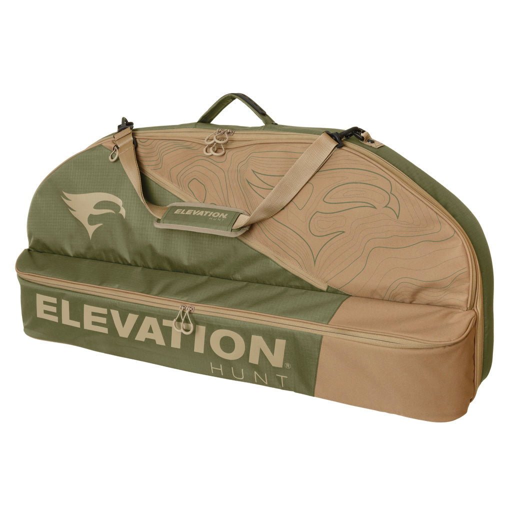 Elevation Hunt V1 Topo Bow Case Olive/tan 40 In.