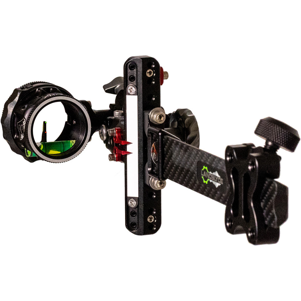 Axcel Landslyde Plus Carbon Pro Slider Sight Avx-31 Scope Ranger Dbl Pin.019 Black