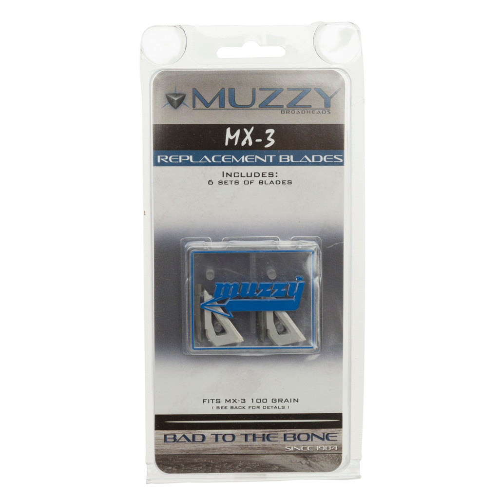 Muzzy Replacement Blades Mx-3 100 Gr. 9 Pk.